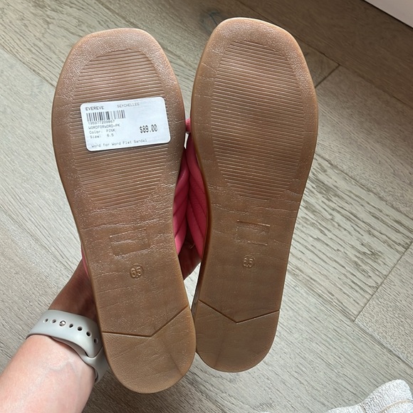 NIB Seychelles 'Word for Word' Pink Leather Italian Sandals (Women's 6.5) - Picture 7 of 9